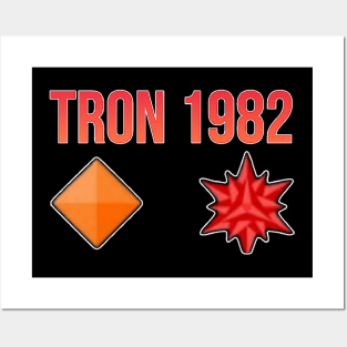 tron 1982 Posters and Art